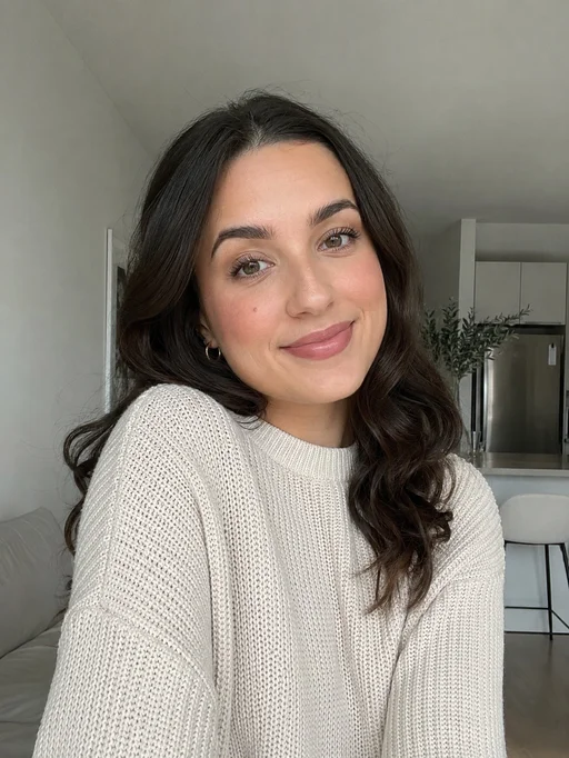 Beauty creator portrait - natural lighting