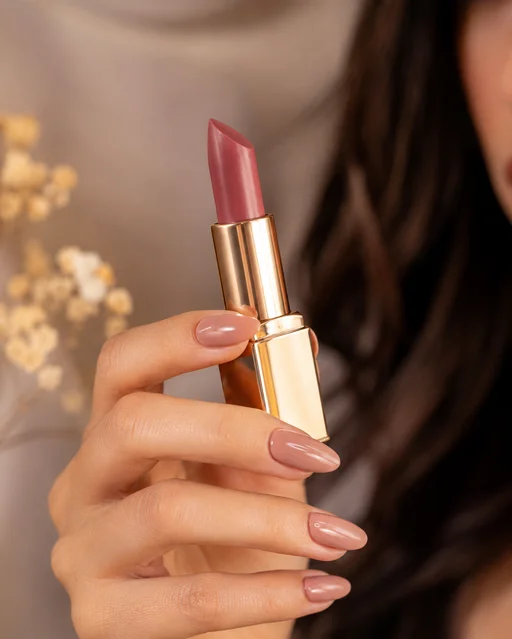 Lipstick product ad
